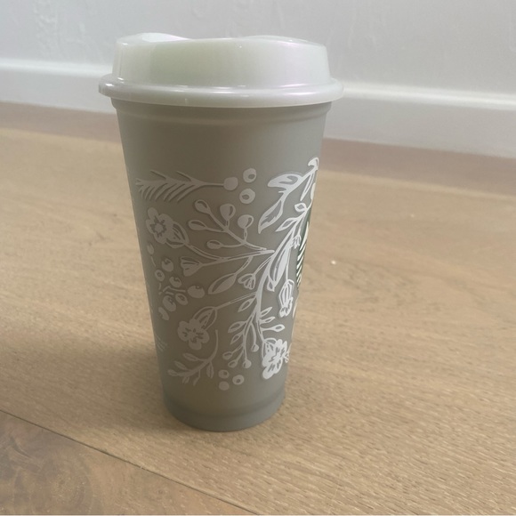 ⭐️Starbucks⭐️2022 Holiday Color Changing Gold Silver Reusable Cup - Picture 4 of 5